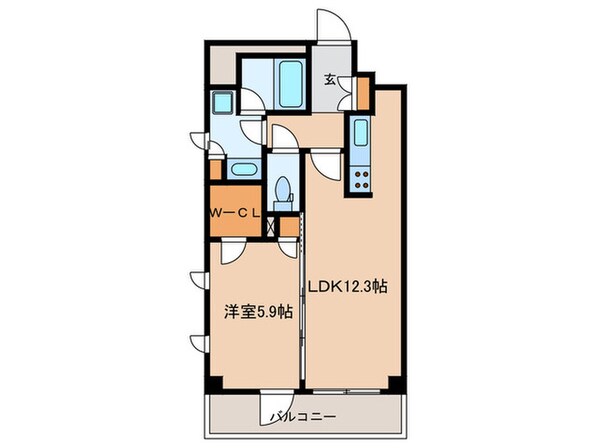 Ａｐａｒｔｍｅｎｔｓ 都立大学の物件間取画像